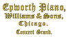 Epworth Piano, Williams & Sons, Concert Grand 1353