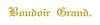 Boudoir Grand  1382