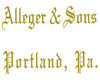 Alleger & Sons 1509