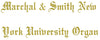 Marchal & Smith New York University Organ 1564