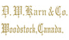 D.W. Karn & Co. 1631