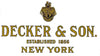 Decker & Son 2149
