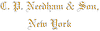 C P Needham & Son 3977