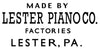 Lester Piano Plate 4248