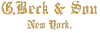G Beck 3054
