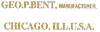 Geo P Bent 3500