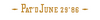 Pat'd June 29' 86.  4025