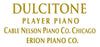 Dulcitone, Player Piano, Cable Nelson, Erion 1164