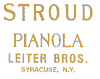 Stroud Pianola 3608