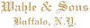 Wahle & Sons 3490