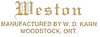 Weston & Son 3551